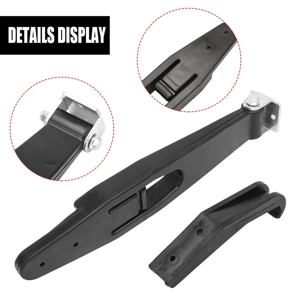 Taesayl hood latch size scale with ruler showing compact dimensions for easy install