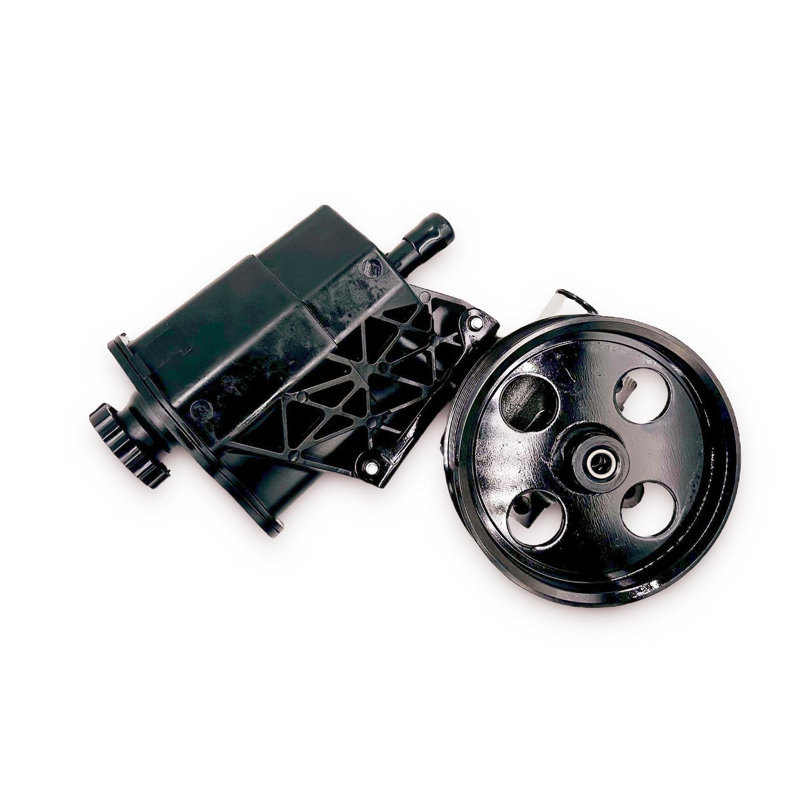 TALAMOYI close-up of 7PK pulley displaying belt engagement benefit
