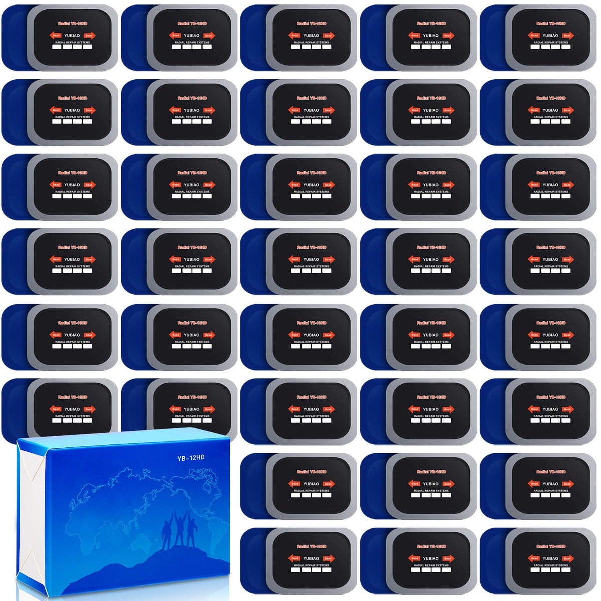 Tallew front packaging showing 80-piece repair kit and quantity benefit