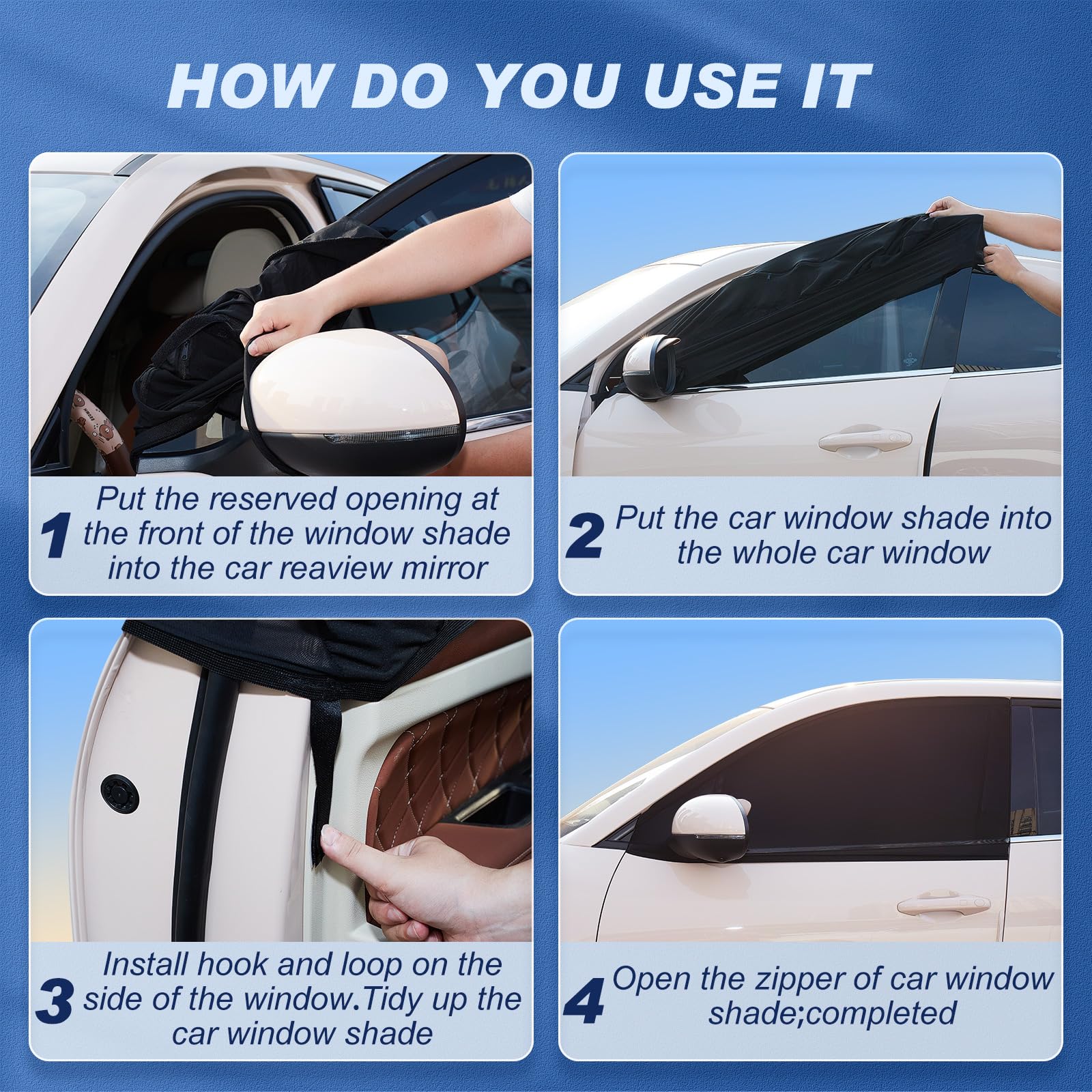 Tallew installed on driver-side window providing glare reduction benefit