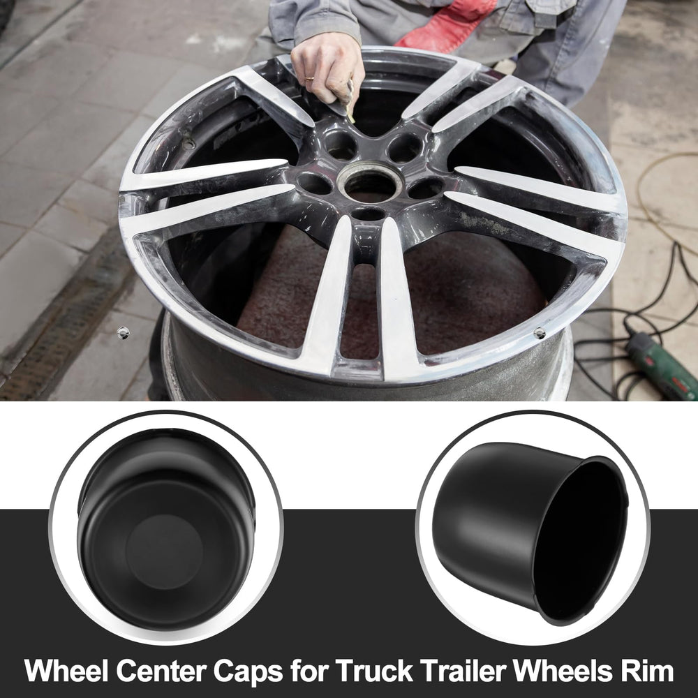 Tallew installed on truck wheel demonstrating quick tool-free installation
