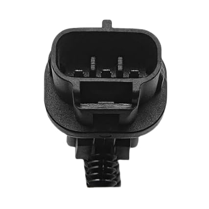 TAMKKEN sensor electrical connector close-up demonstrating secure fit to vehicle harness and reliable signal