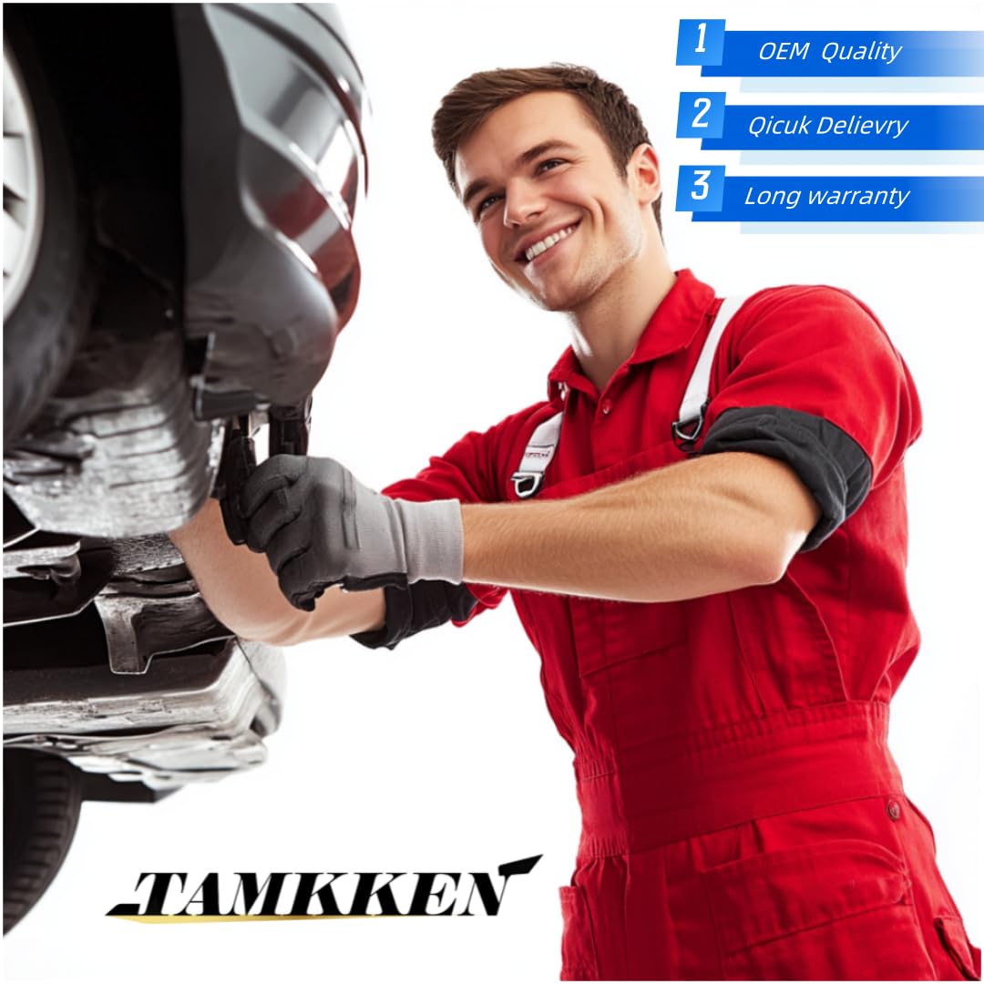 TAMKKEN label with OE numbers showing cross-reference benefit easy parts match