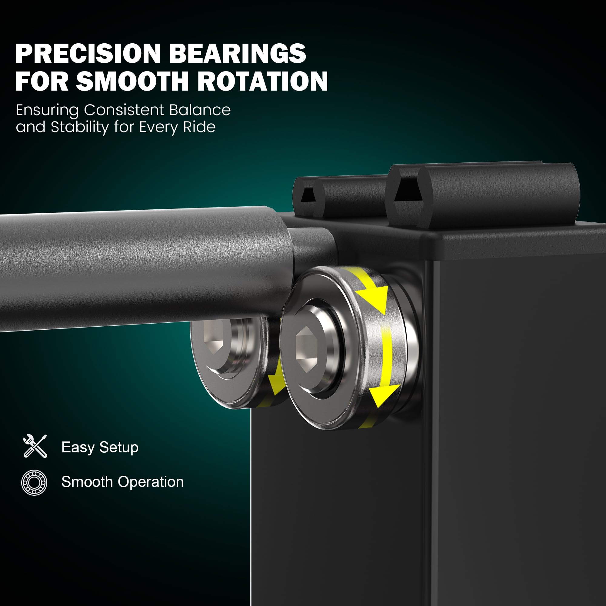 Tanfix close-up of adjustable centering cones highlighting precise positioning
