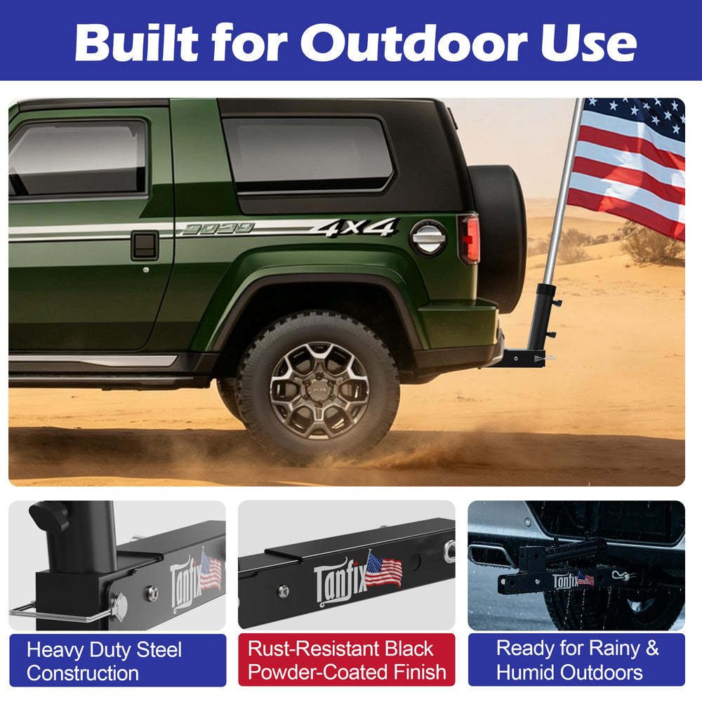 tanfix powder-coated steel finish detail showing rust resistance