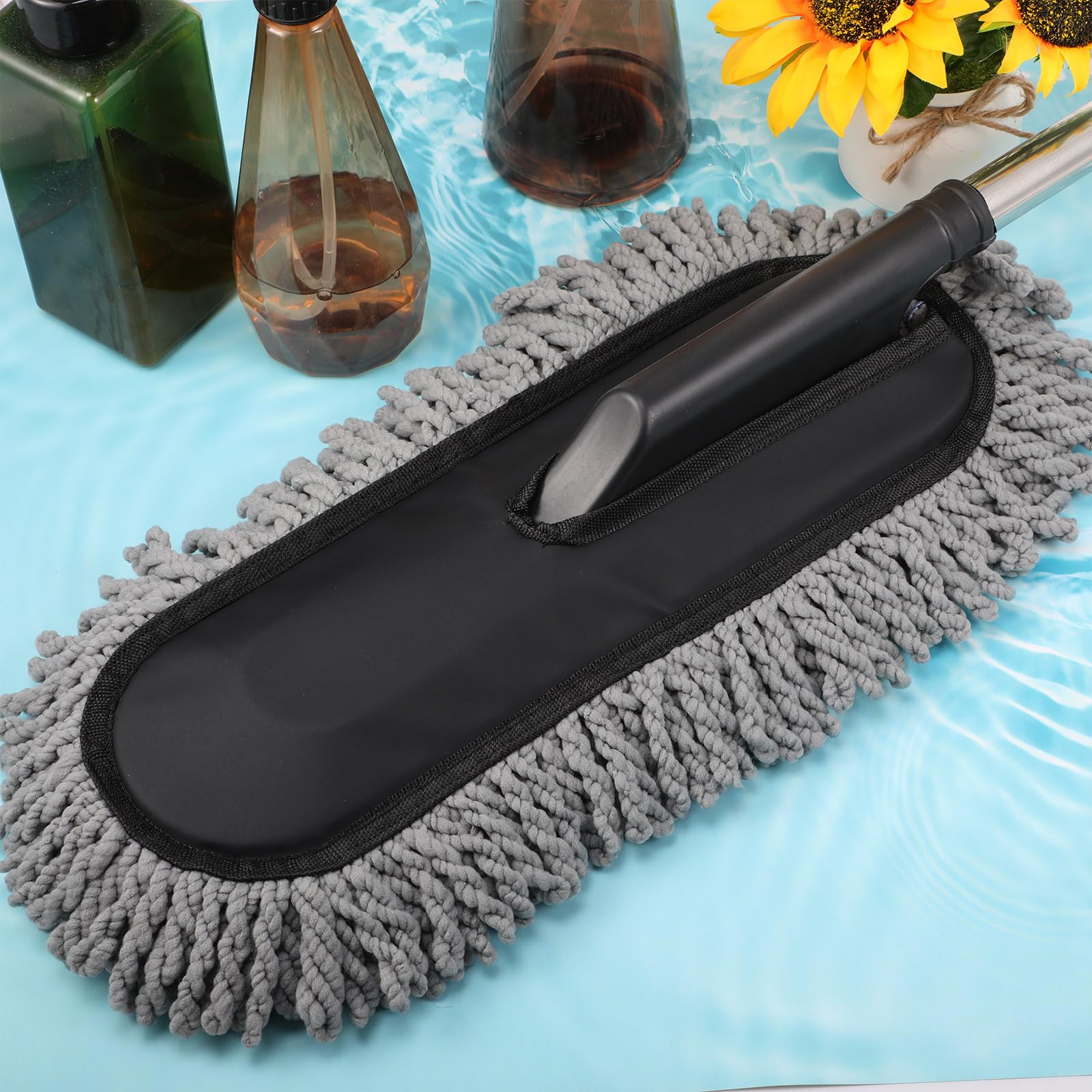 Tanlade microfiber heads in laundry, washable and reusable for long life