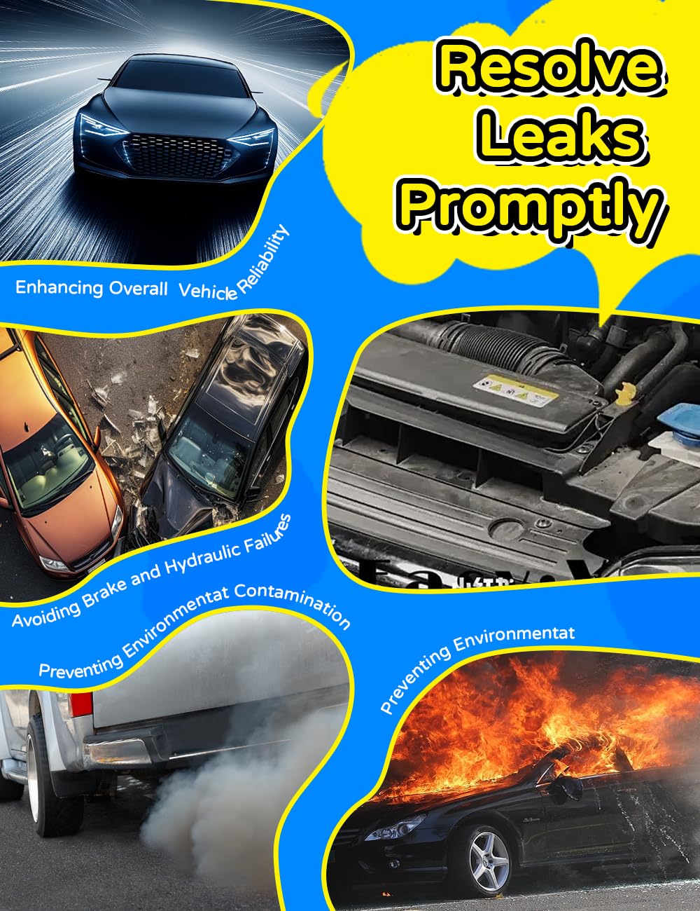 TAOPOWER in use on an engine demonstrating leak detection speed and accuracy benefit
