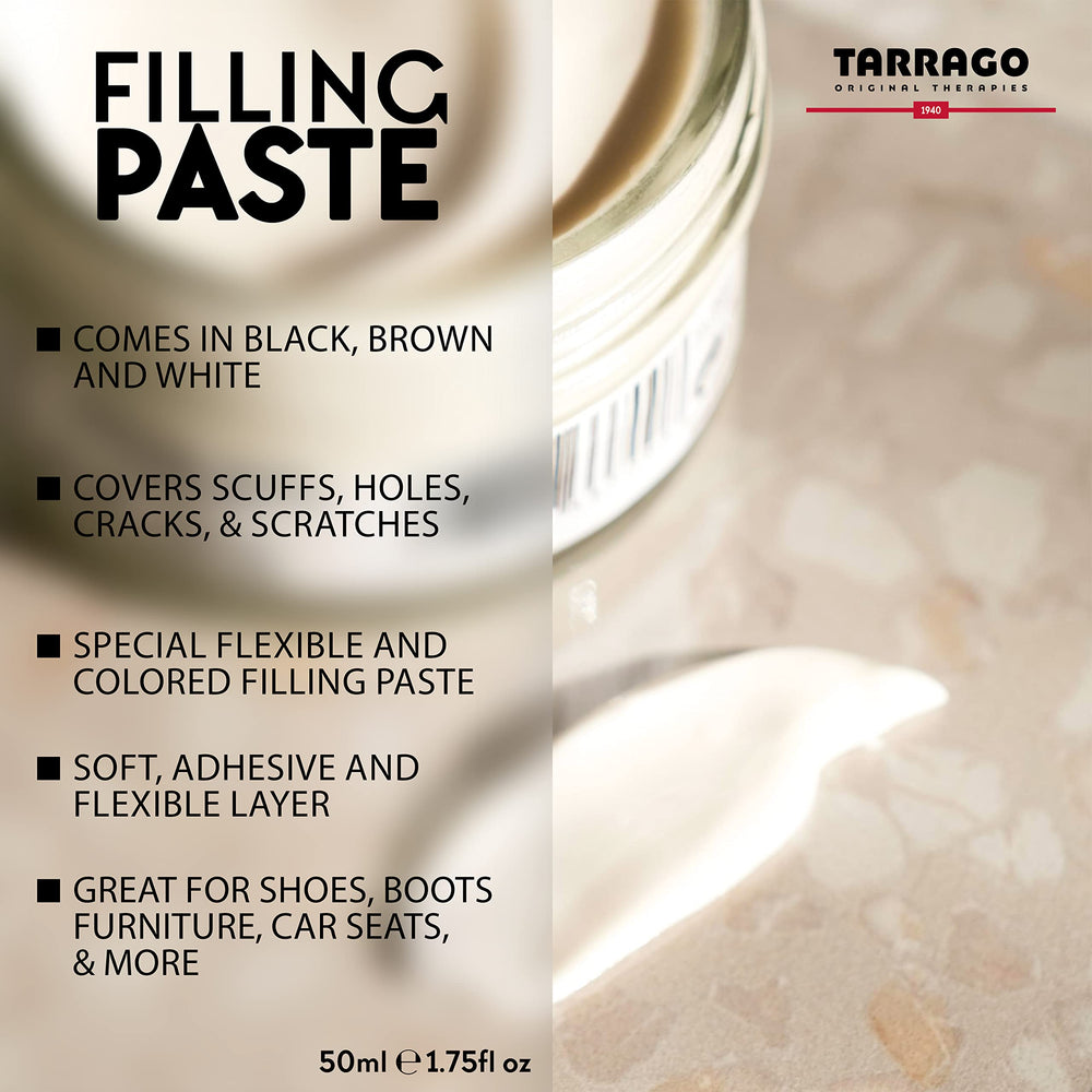 Tarrago filling paste paint-ready surface example for color matching