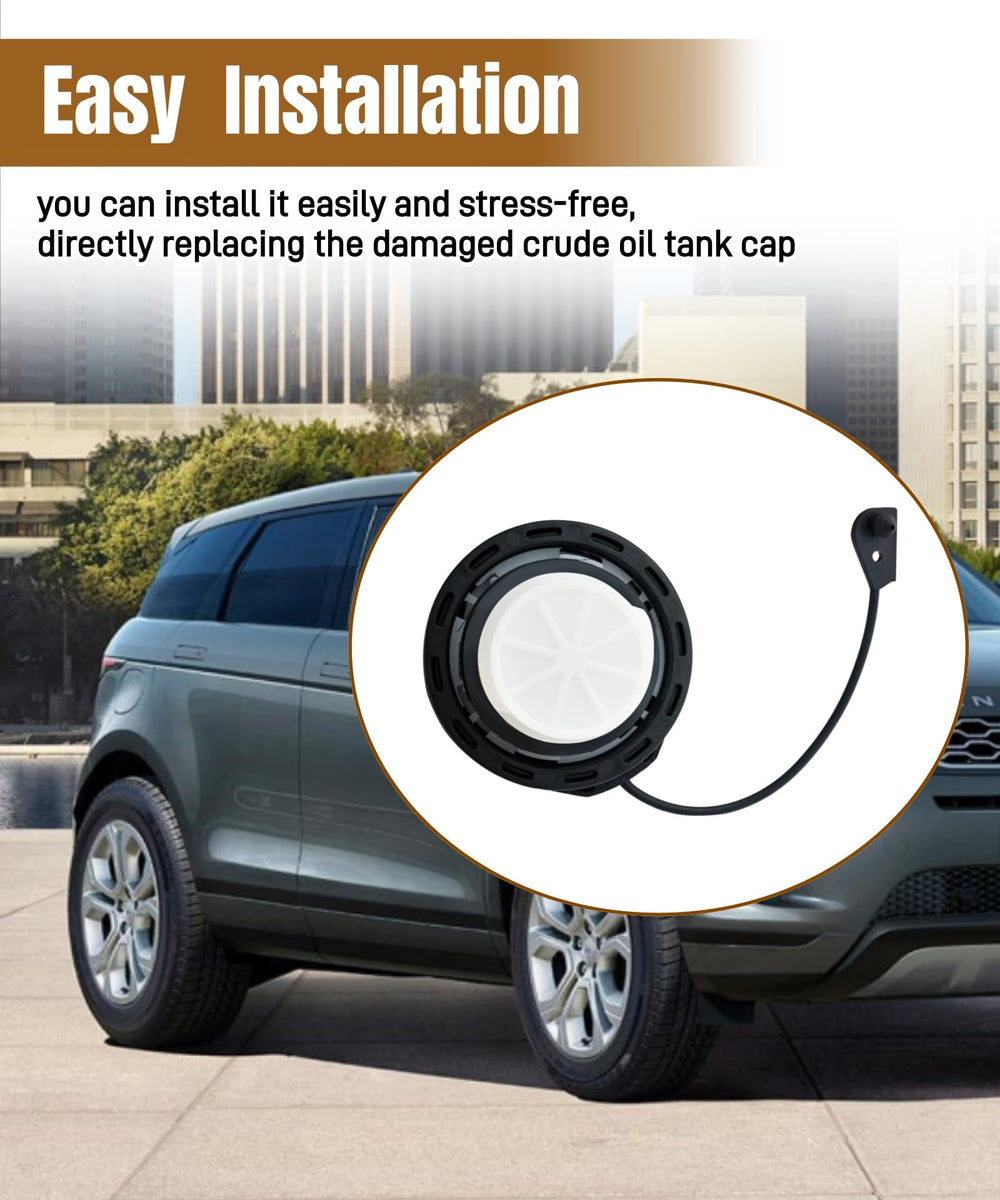 Taruimoo gas cap in garage setting highlighting easy DIY installation