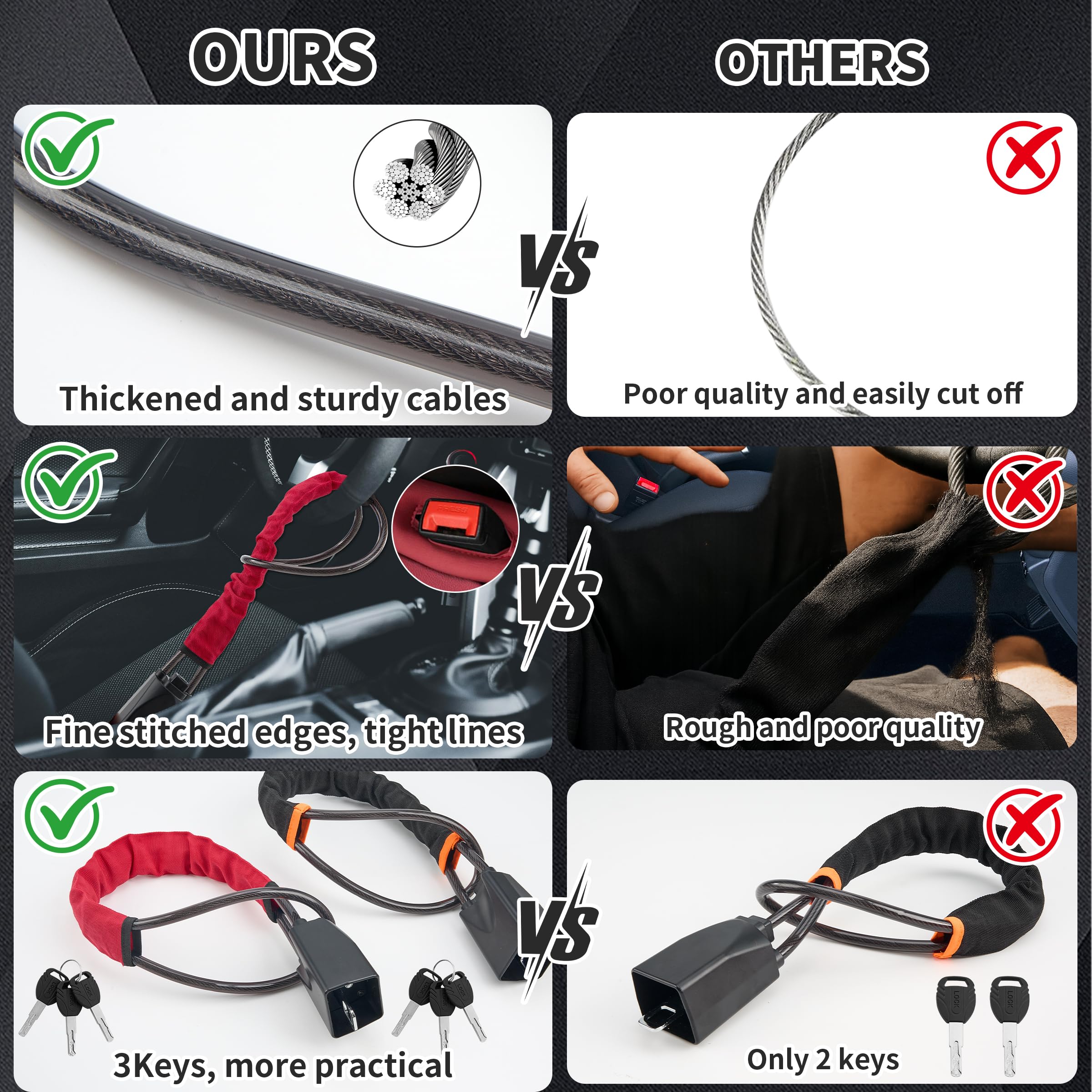TaShow coiled storage in glovebox for compact convenient stowage
