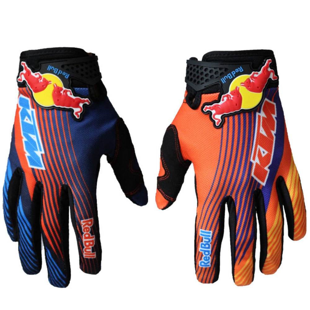TATACLEA front view of blue glove showing full design and fit benefit