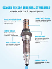 TAUTOY downstream sensor detail with connector view for direct-fit replacement and easy install