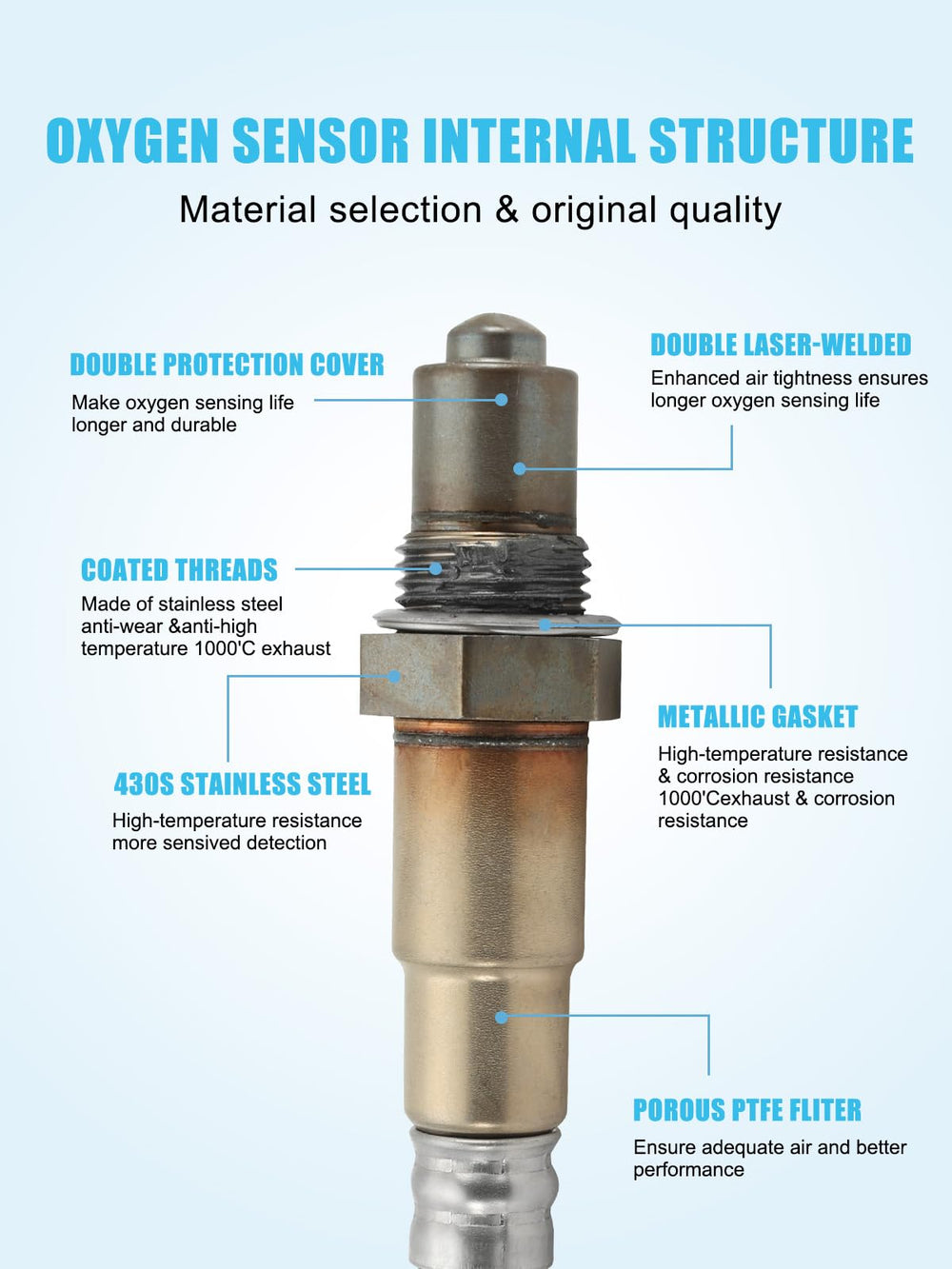 TAUTOY sensor electrical connector close-up ensuring correct OEM fit