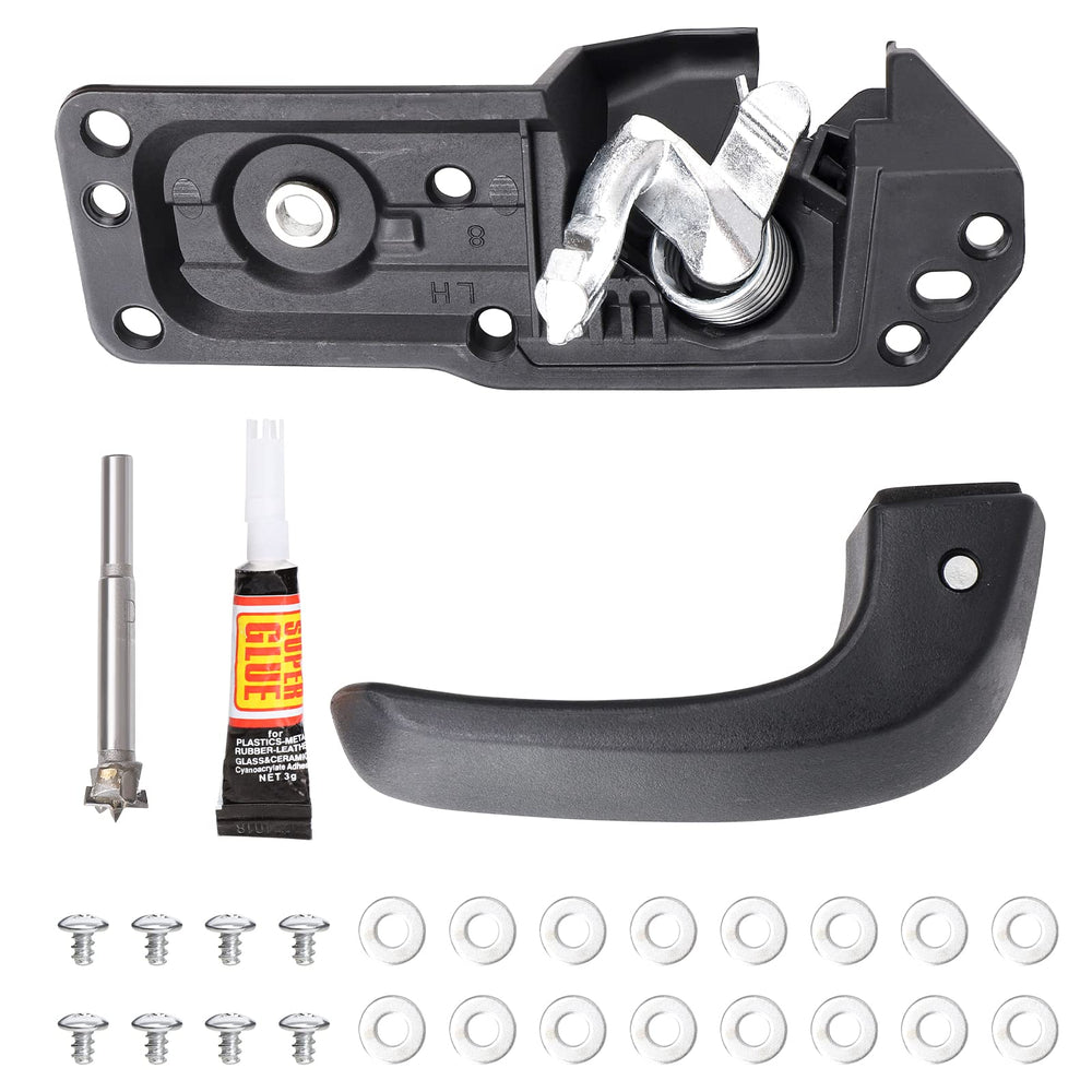 TAYATUO front-left handle overview showing correct OEM fit and finish