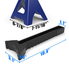TCE wide pyramid foot base demonstrating increased stability and ground grip