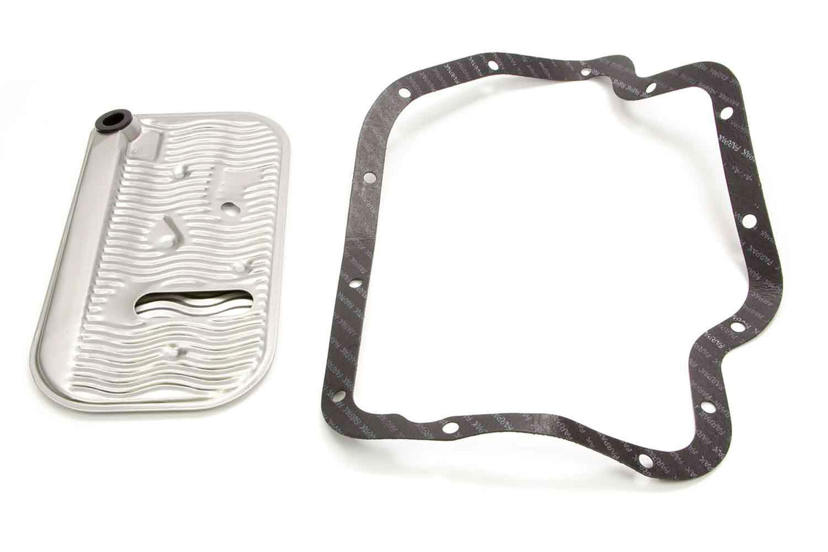 TCI front packaging showing TH400 filter and gasket kit, highlights compatibility and value