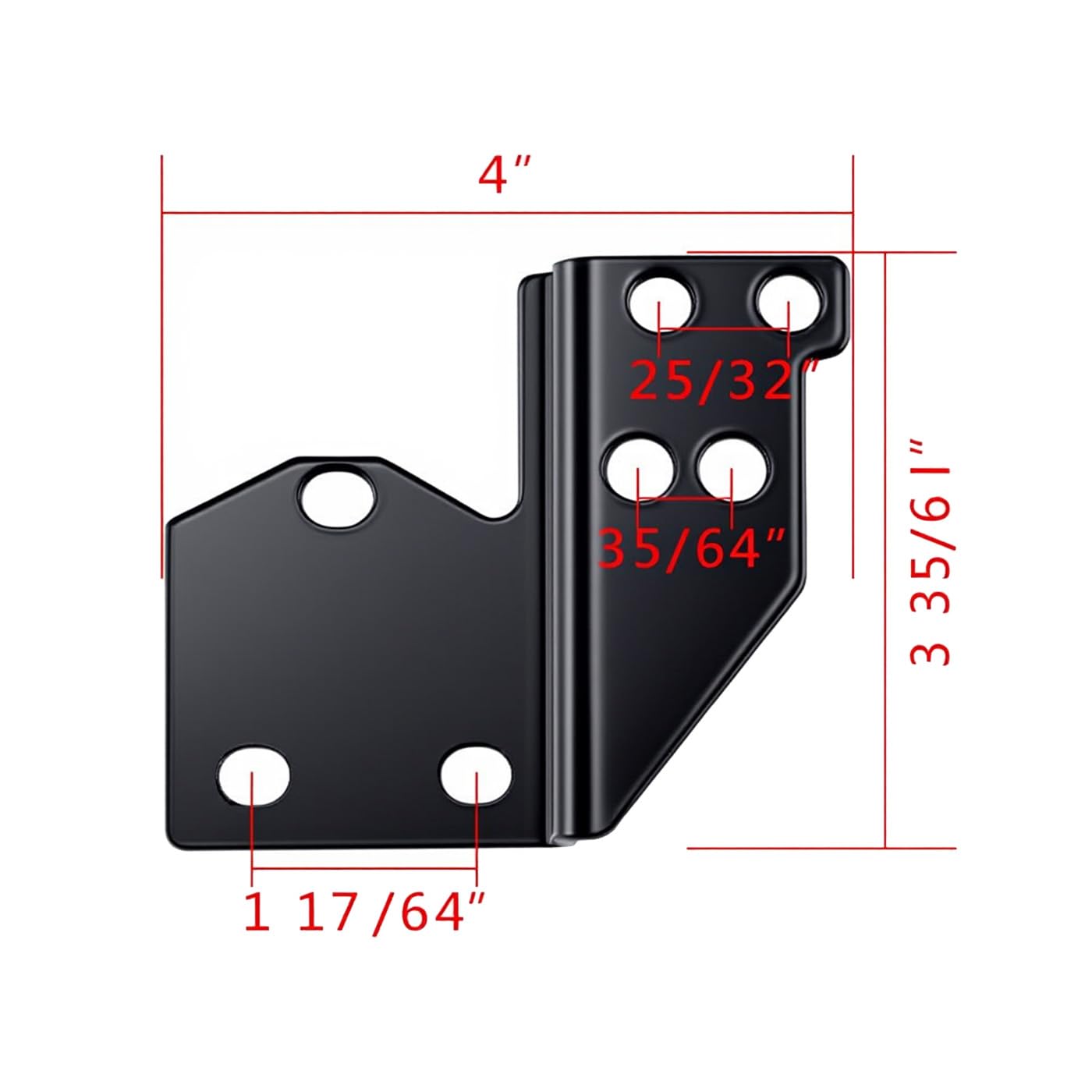 TCMI hardware beside ruler showing scale for accurate Harley fitment