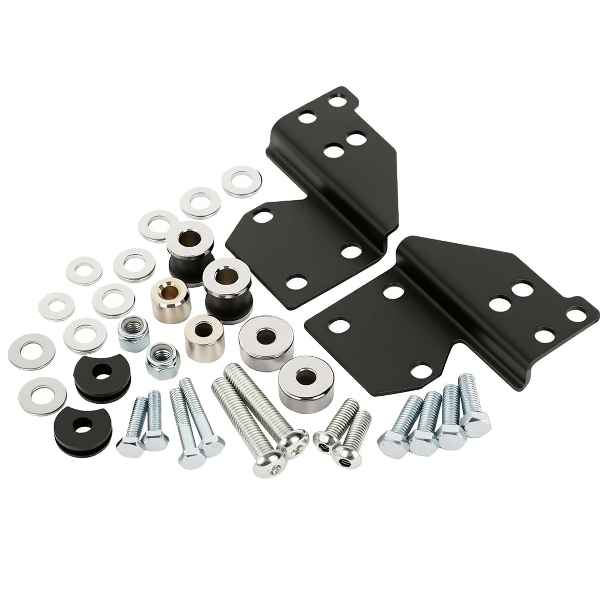 TCMI front docking kit packaged and ready, clear fitment for Harley Touring