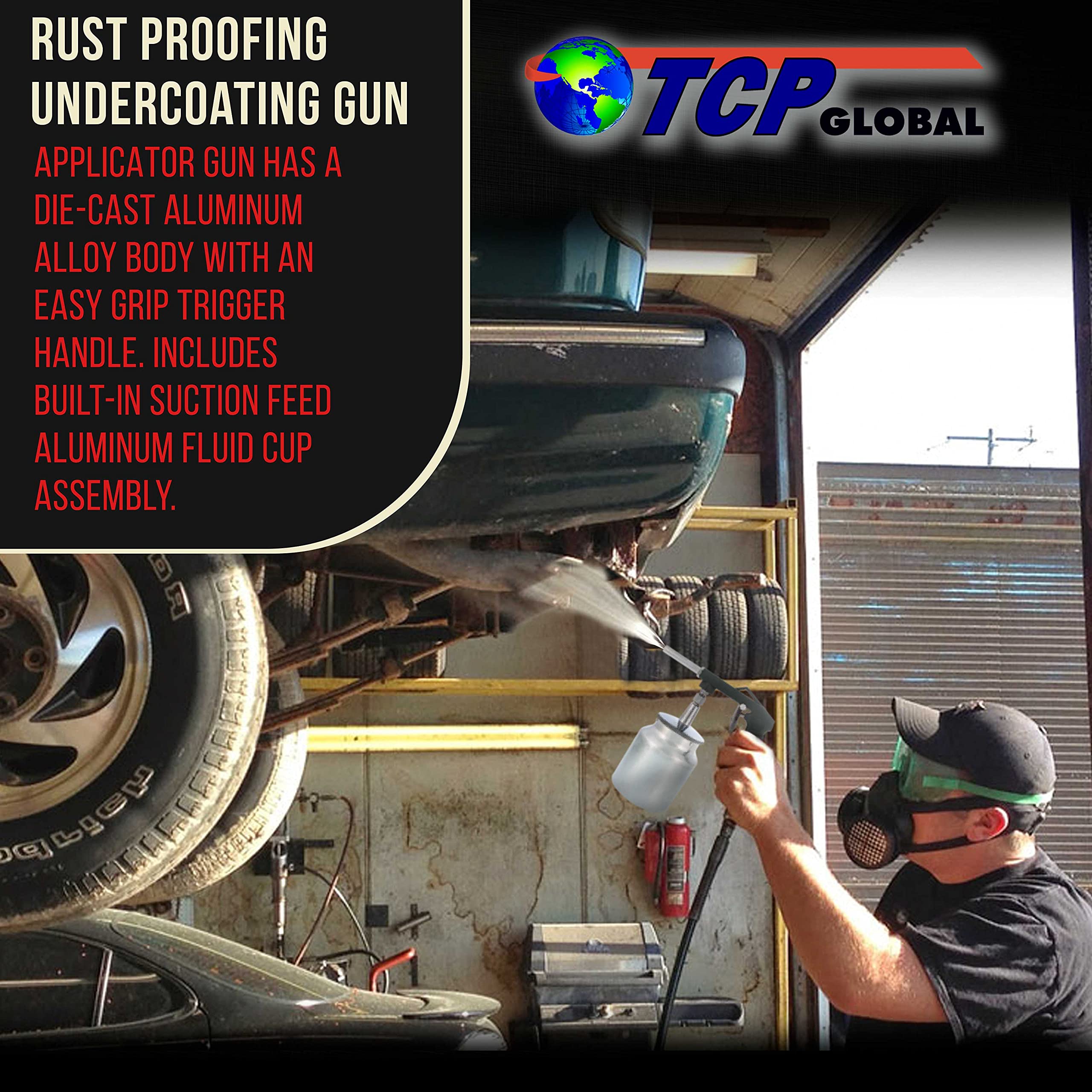 TCP Global die-cast body and trigger detail showing durable comfortable handling