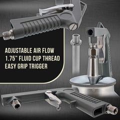 TCP Global gun spraying a truck bed showing even textured bed-liner coverage