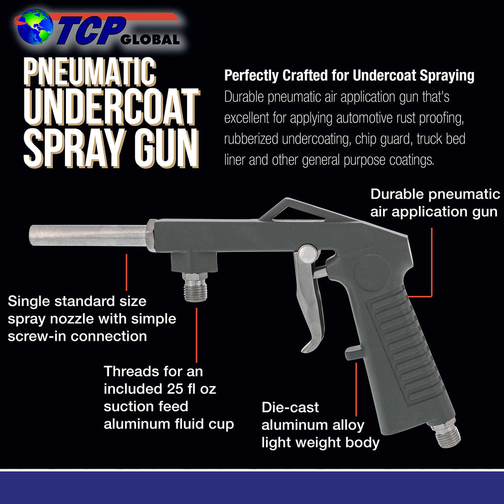 TCP Global suction-feed cup detail showing bottle attachment for easy refills