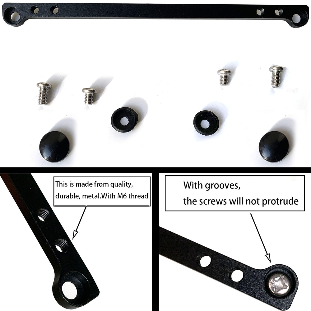 TDPROMOTO close-up of 6010 aluminum finish highlighting rust resistance