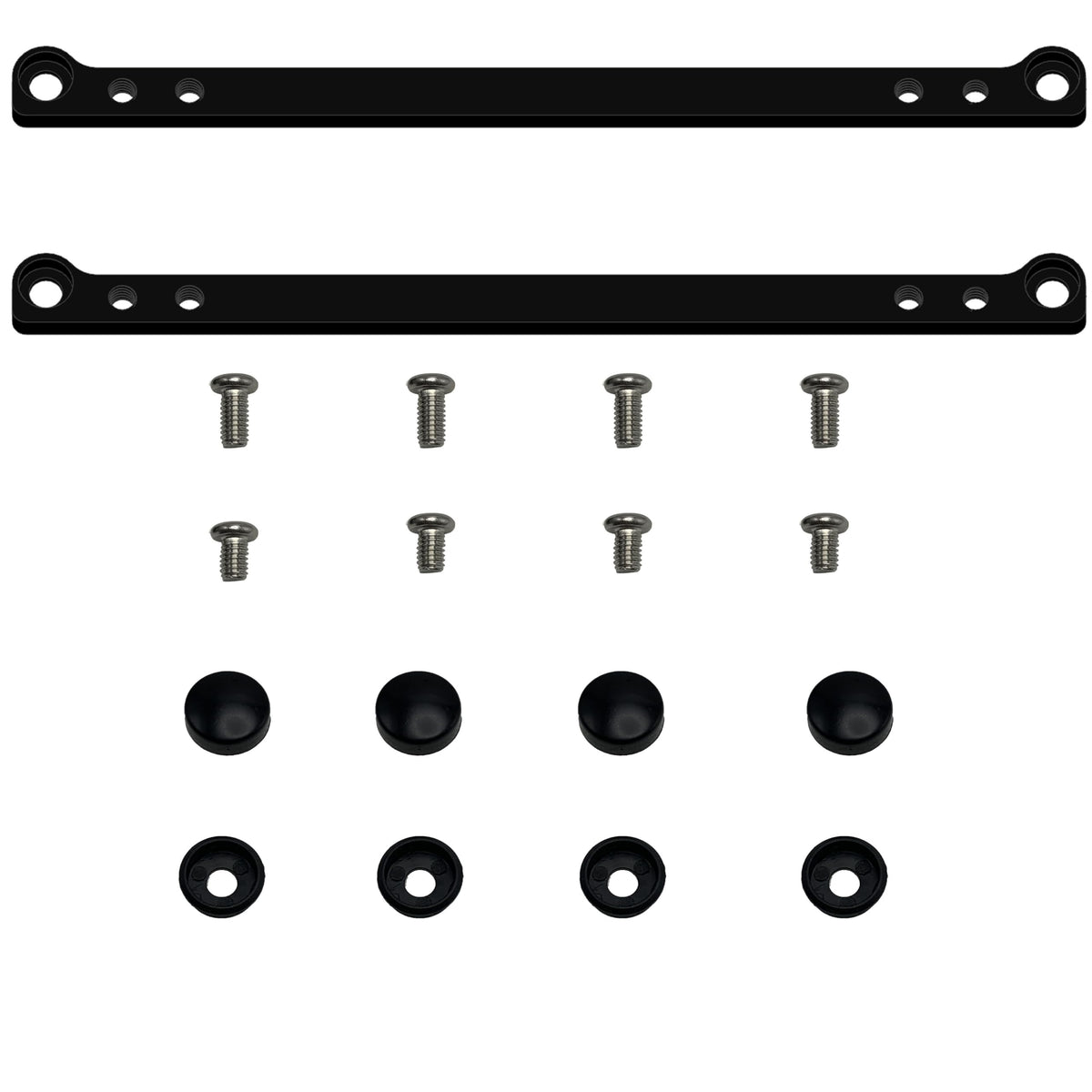 TDPROMOTO front view on Hilux showing clean mount and secure fit