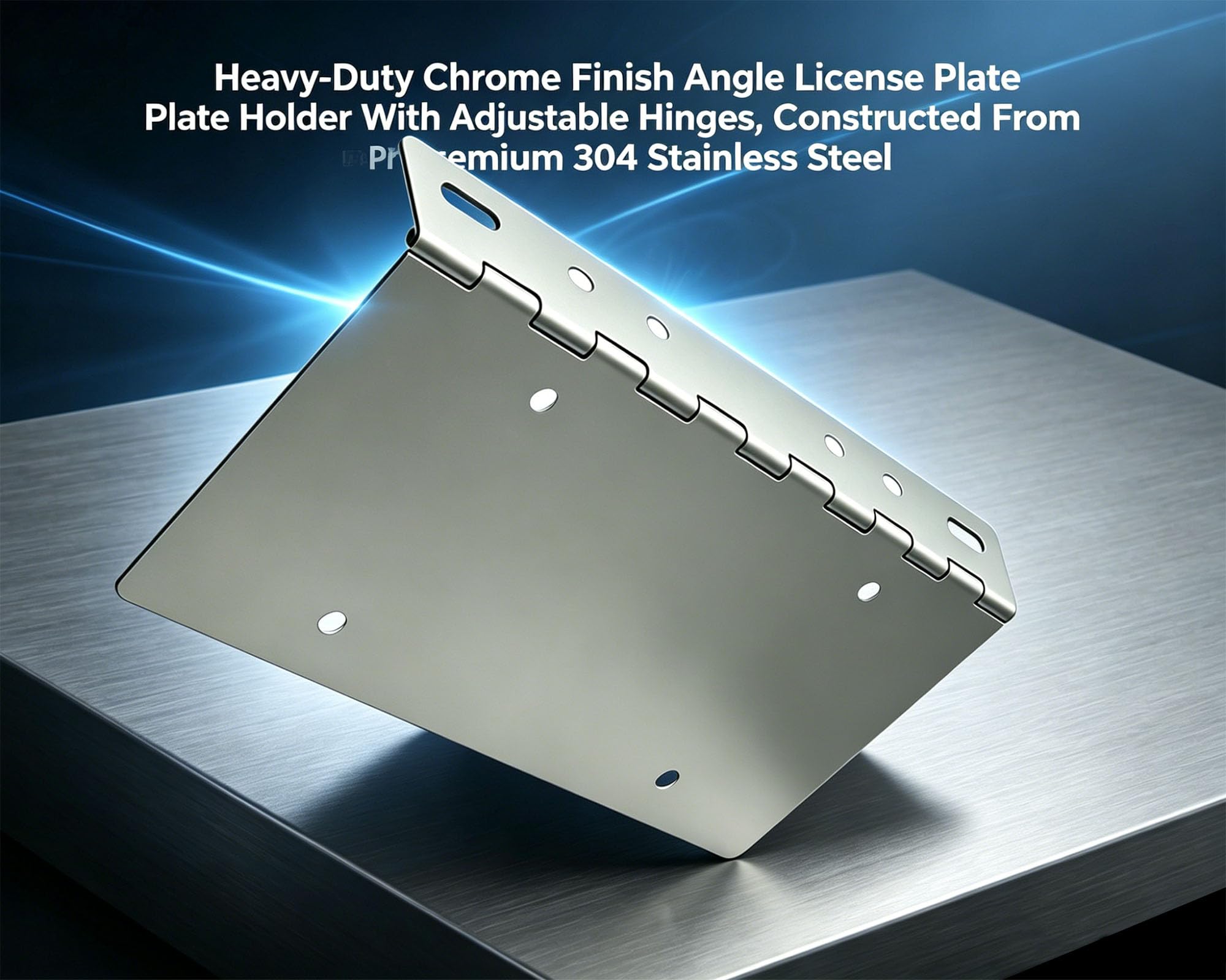 TDPROMOTO hinge detail demonstrating adjustable angle and shock absorption