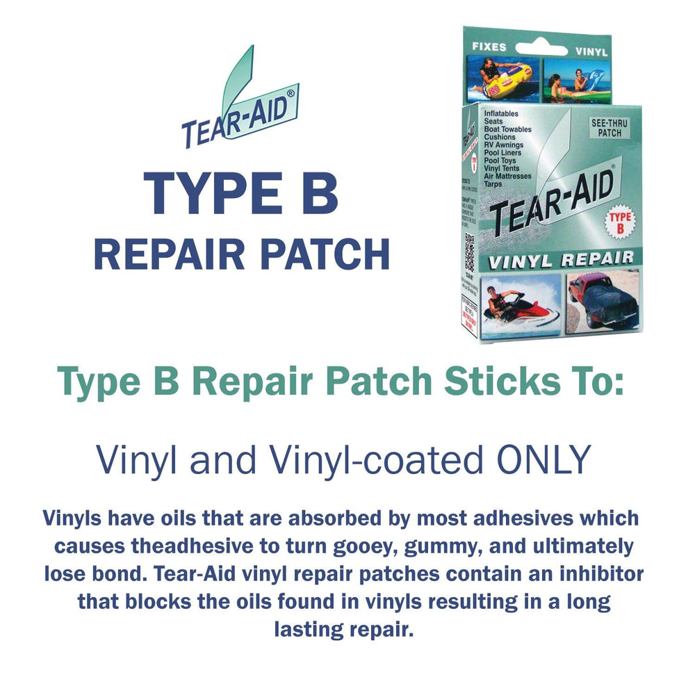 TEAR-AID close-up texture of matte elastomer film showing durability and abrasion resistance