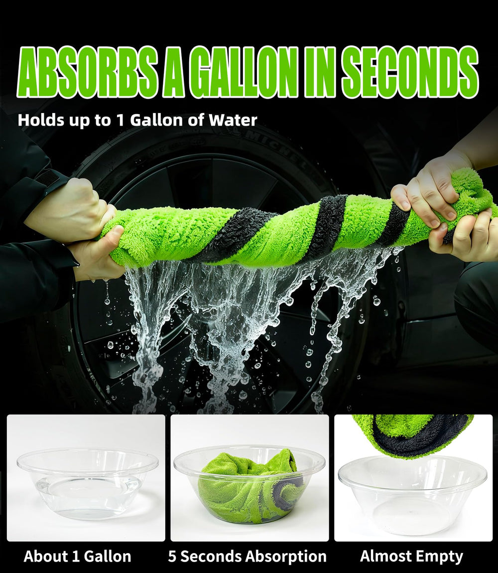 TEBASIC towel next to hand to show 24x36 size for fast coverage
