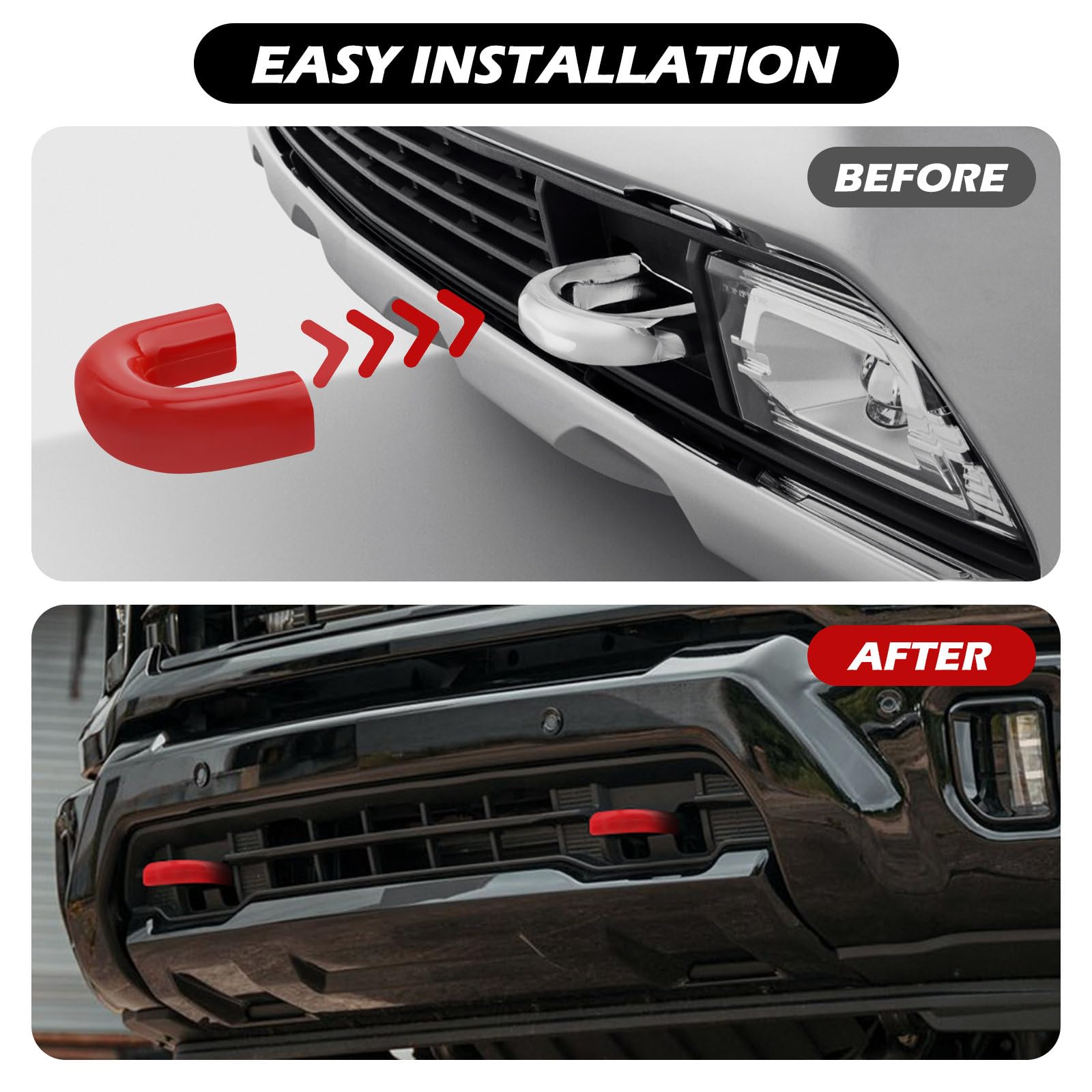 TECHPICCO label and mounting points highlighting easy installation