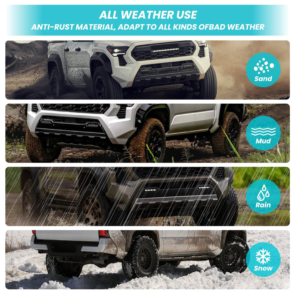 TECHPICCO installed on truck at night improving off-road visibility