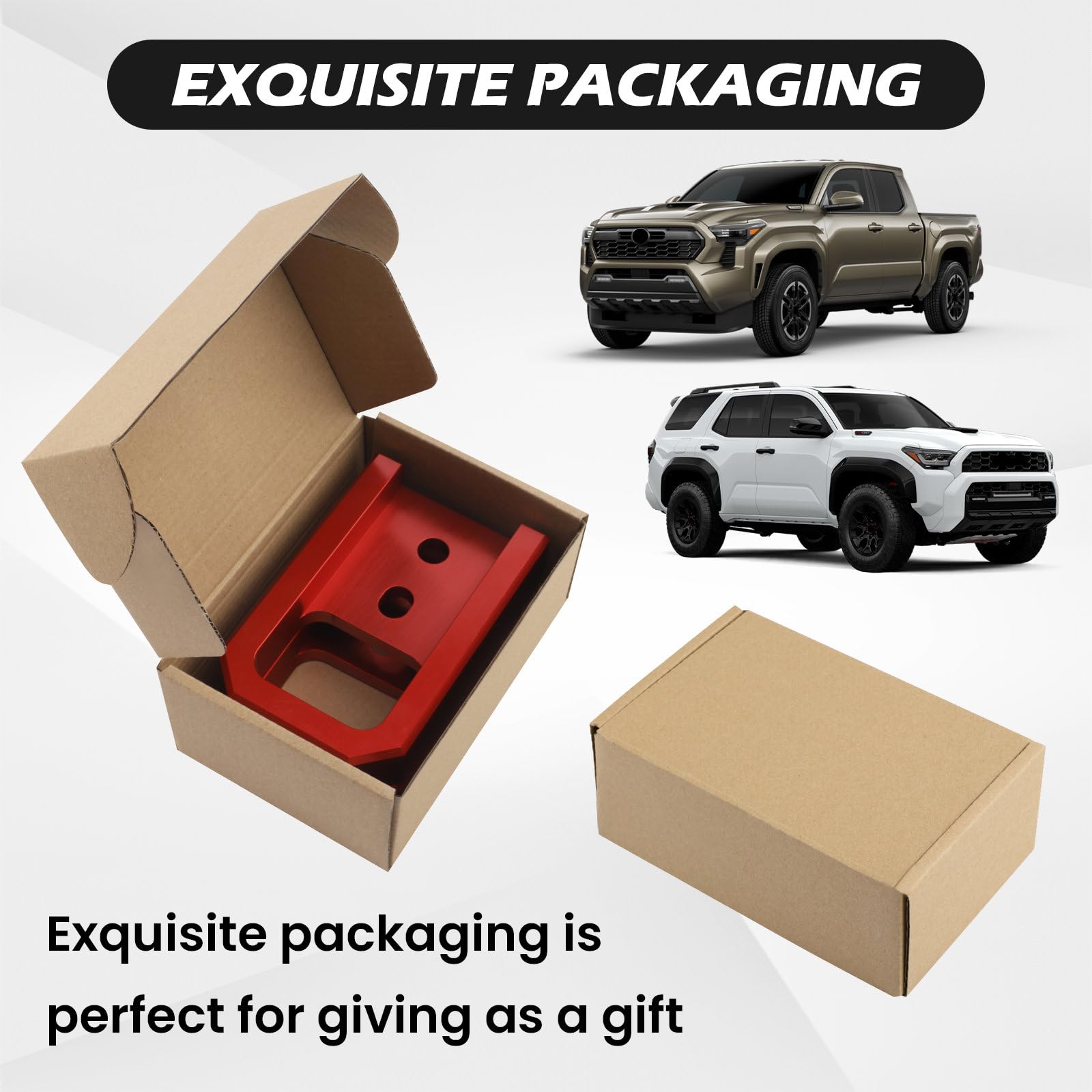TECHPICCO tow hook on off-road vehicle highlighting recovery readiness