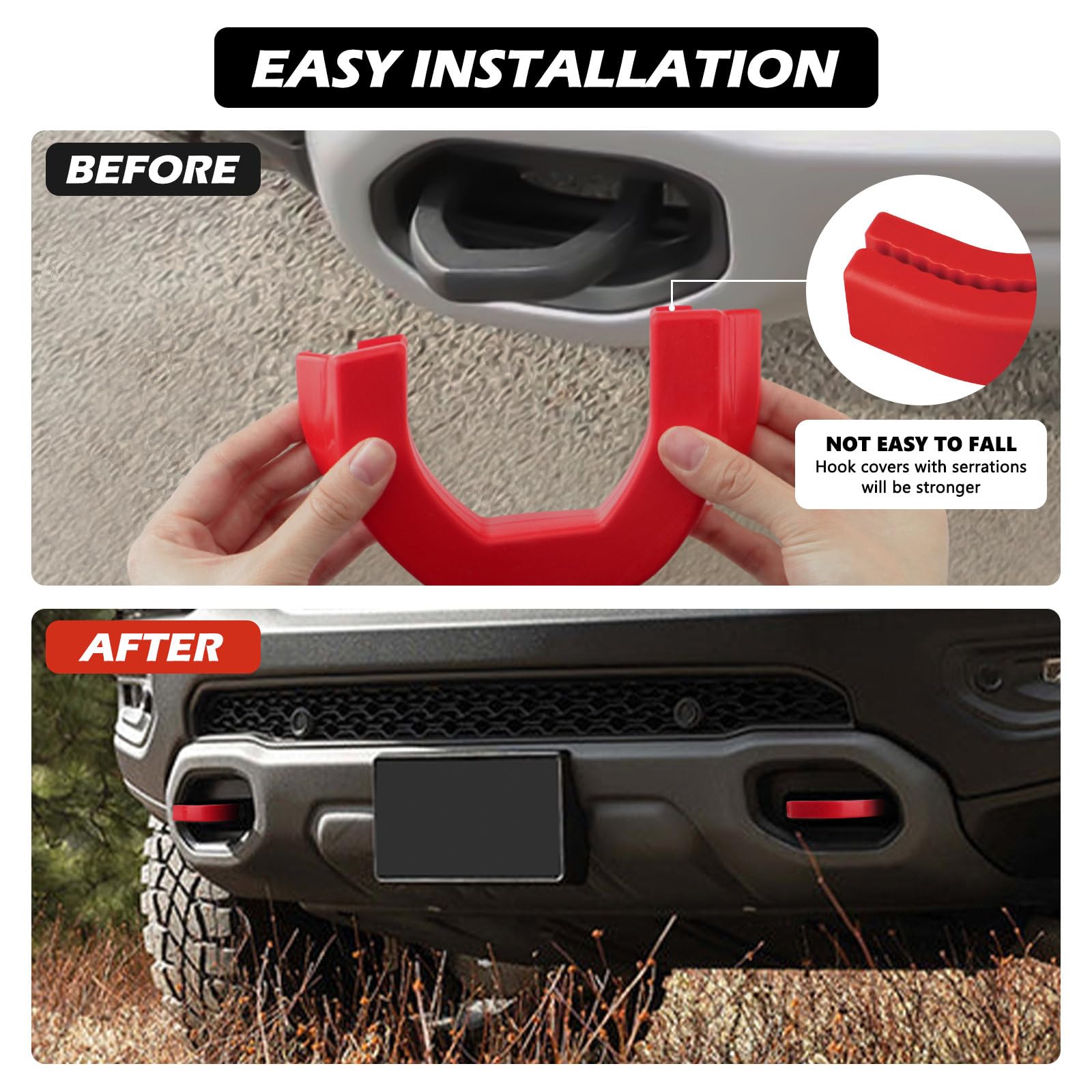 TECHPICCO red finish in sunlight showing color longevity and UV resistance benefit