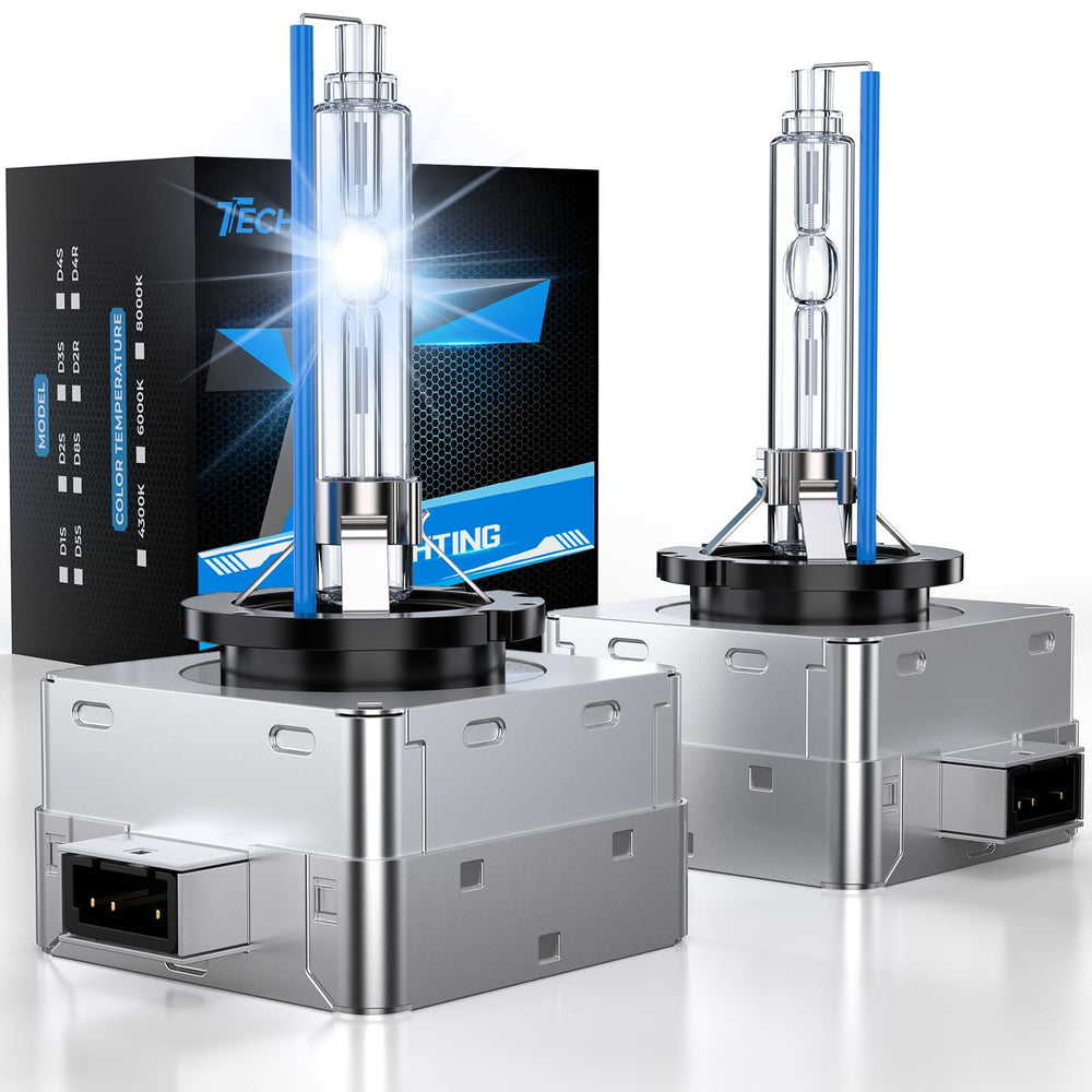 TechWizHub front packaging showing two D3S HID bulbs and specifications, clear product overview