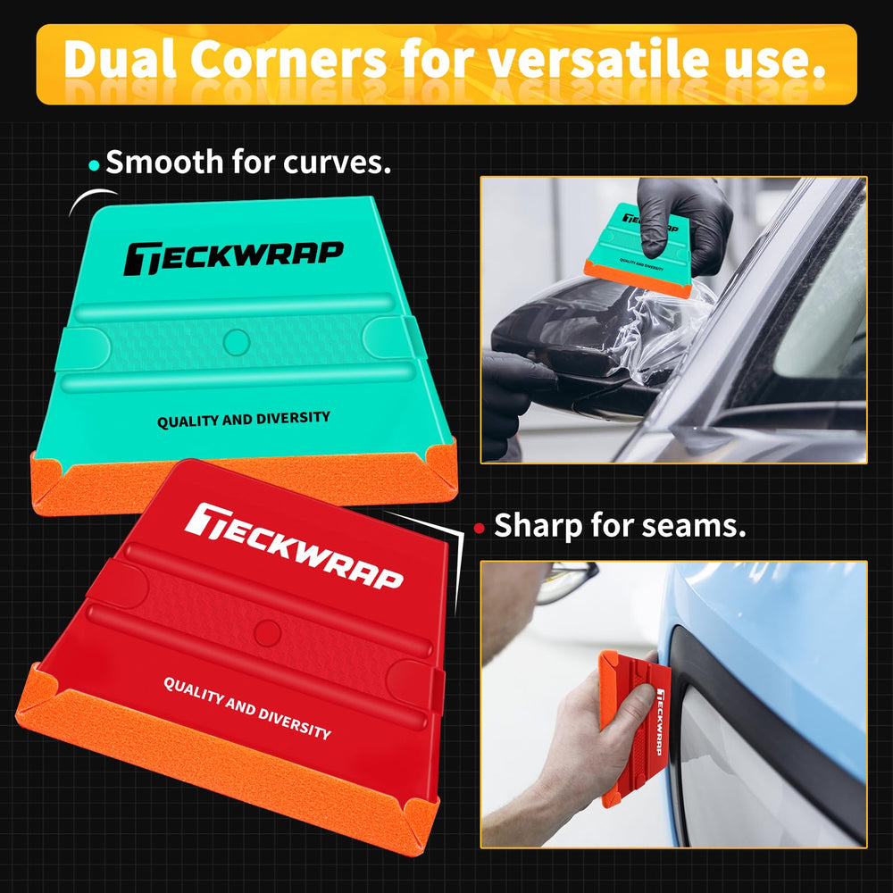 TECKWRAP flexible rubber body contouring around curved surface for control