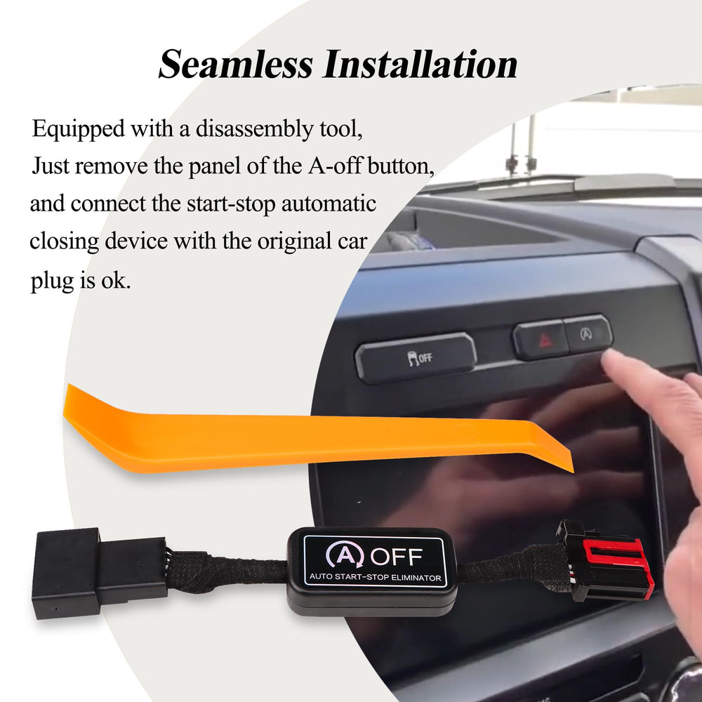 Tectary wiring detail with dual-core chip for stable start-stop disabling