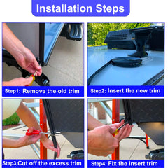 TeegRoow installed on RV side illustrating sealed seam and moisture protection