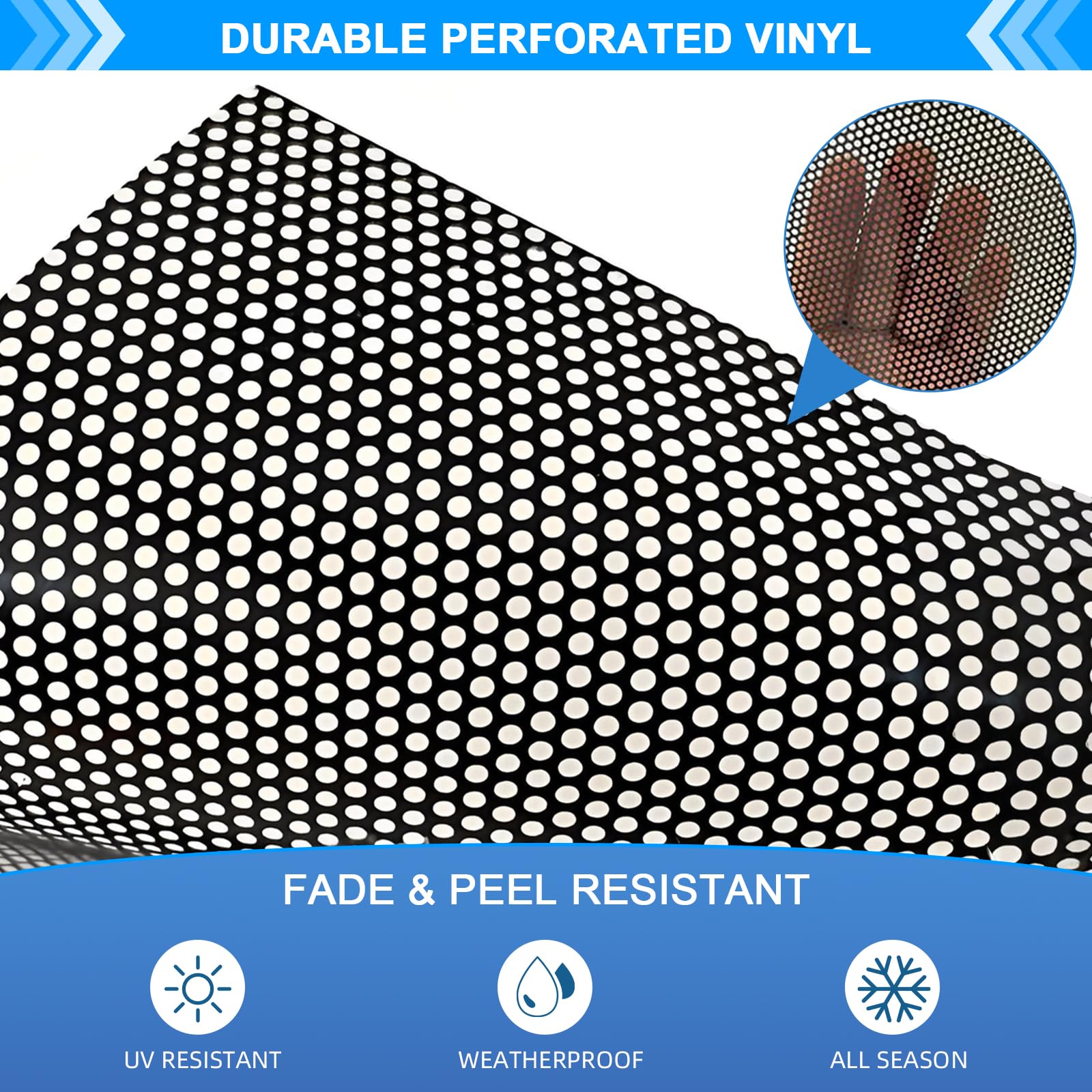 Telimocy decal with measurement overlay to show trim-to-fit flexibility