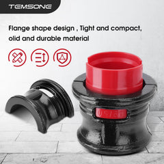 TEMSONE driver in action seating a fork seal safely without scratching the fork
