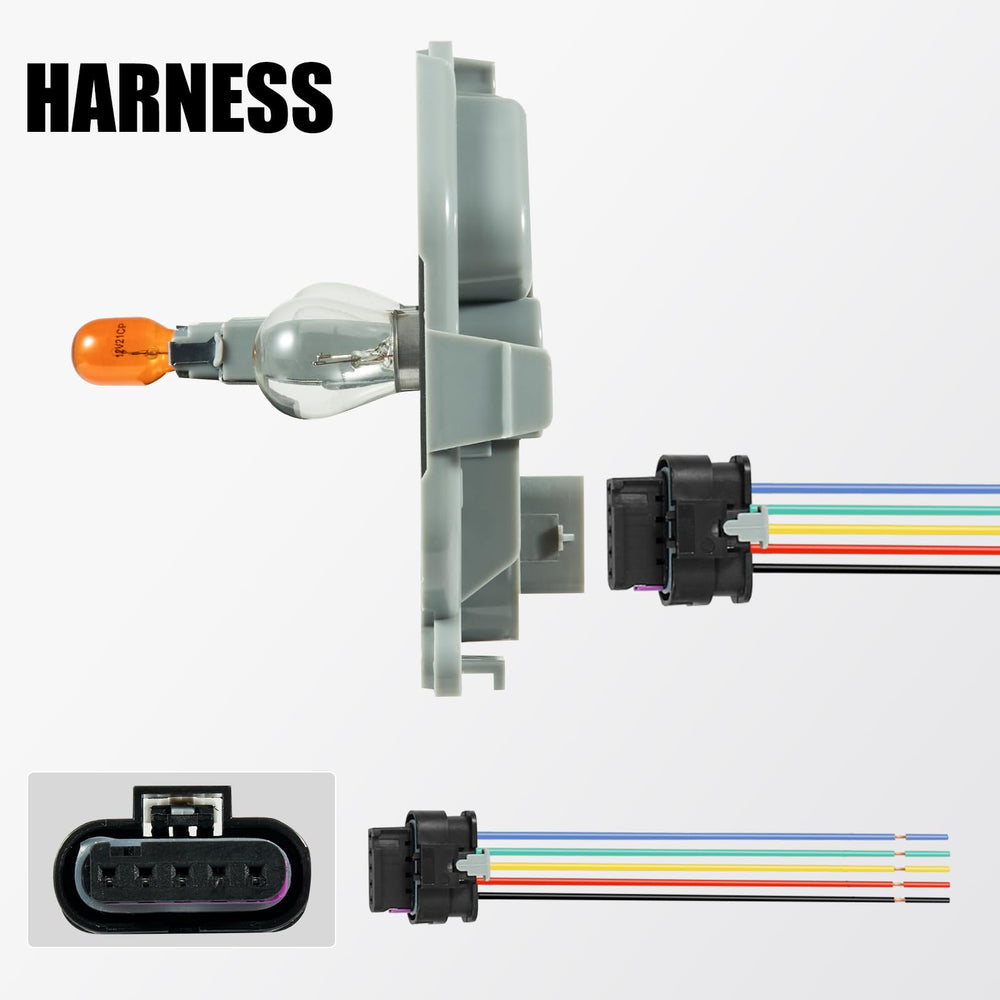 TEMSONE harness and bulbs included kit for quick plug-and-play installation