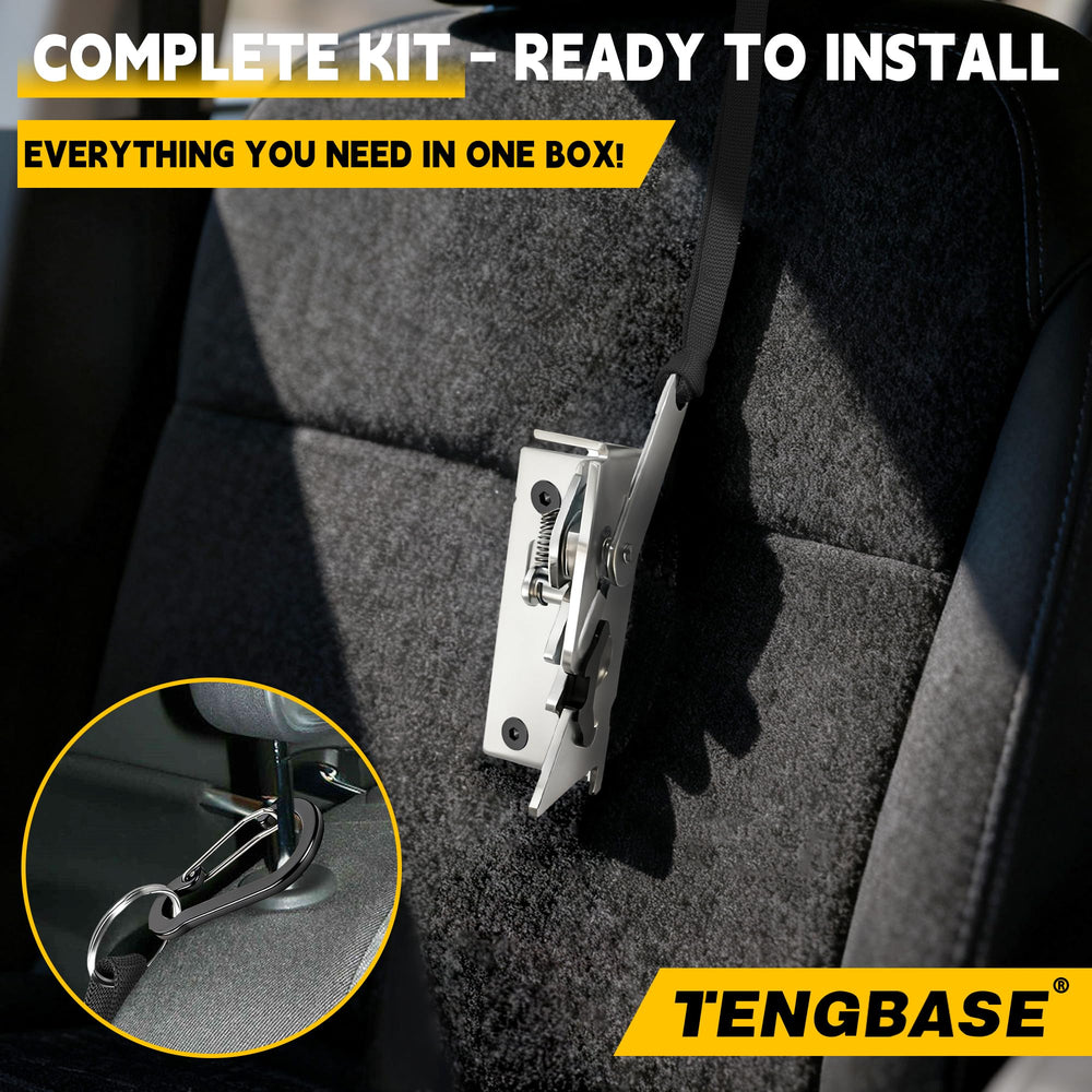 TENGBASE steel bracket close-up highlighting strength and rust resistance