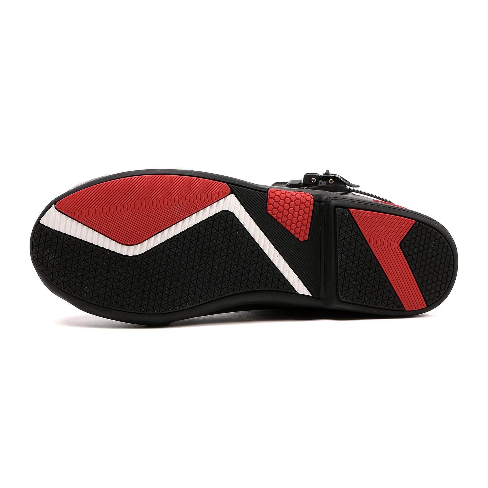 TEOKJ rubber sole tread showcasing anti-slip grip for safer footing