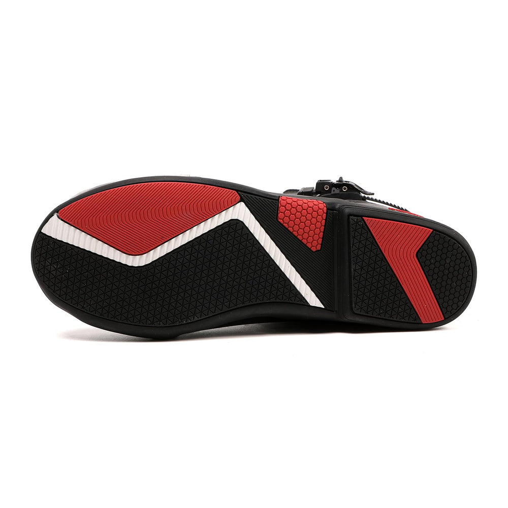TEOKJ rubber sole tread showcasing anti-slip grip for safer footing