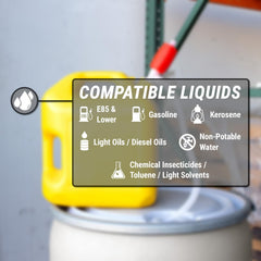 TERA PUMP handle closeup showing ergonomic grip for controlled pumping
