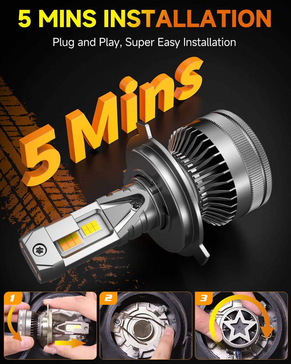 Termitor heat sink and turbo fan detail illustrating active cooling for long life