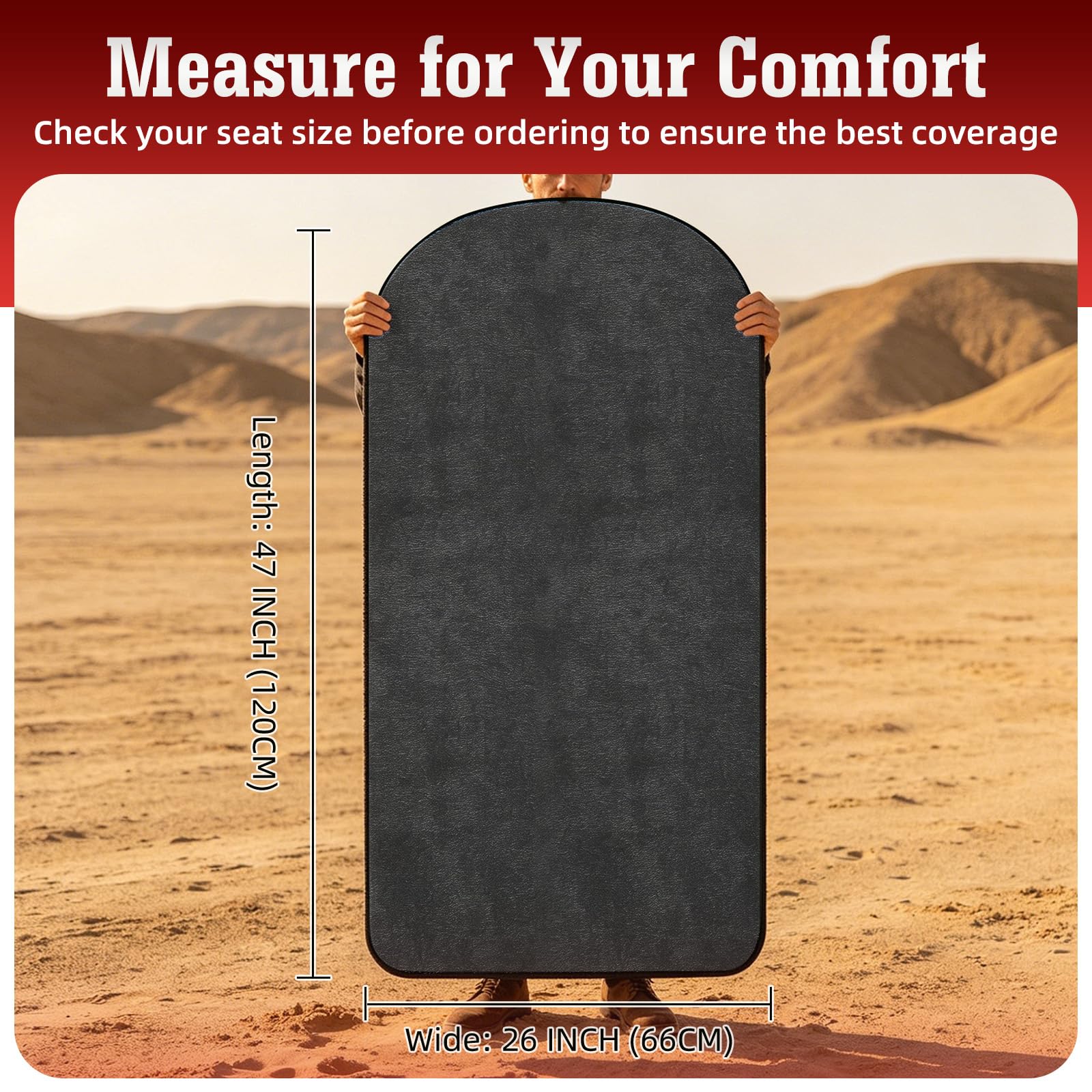 TESFEEL non-slip backing detail demonstrating secure grip and stability