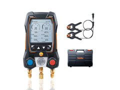 Testo 550s front display showing readings and clear controls for fast diagnostics