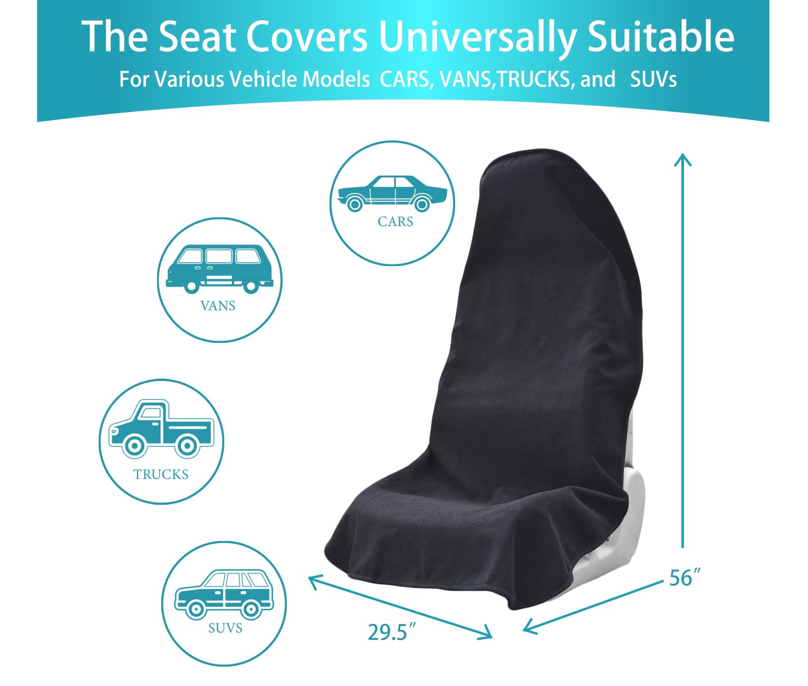 Teuaktty installed in SUV lifestyle scene protecting seats after gym