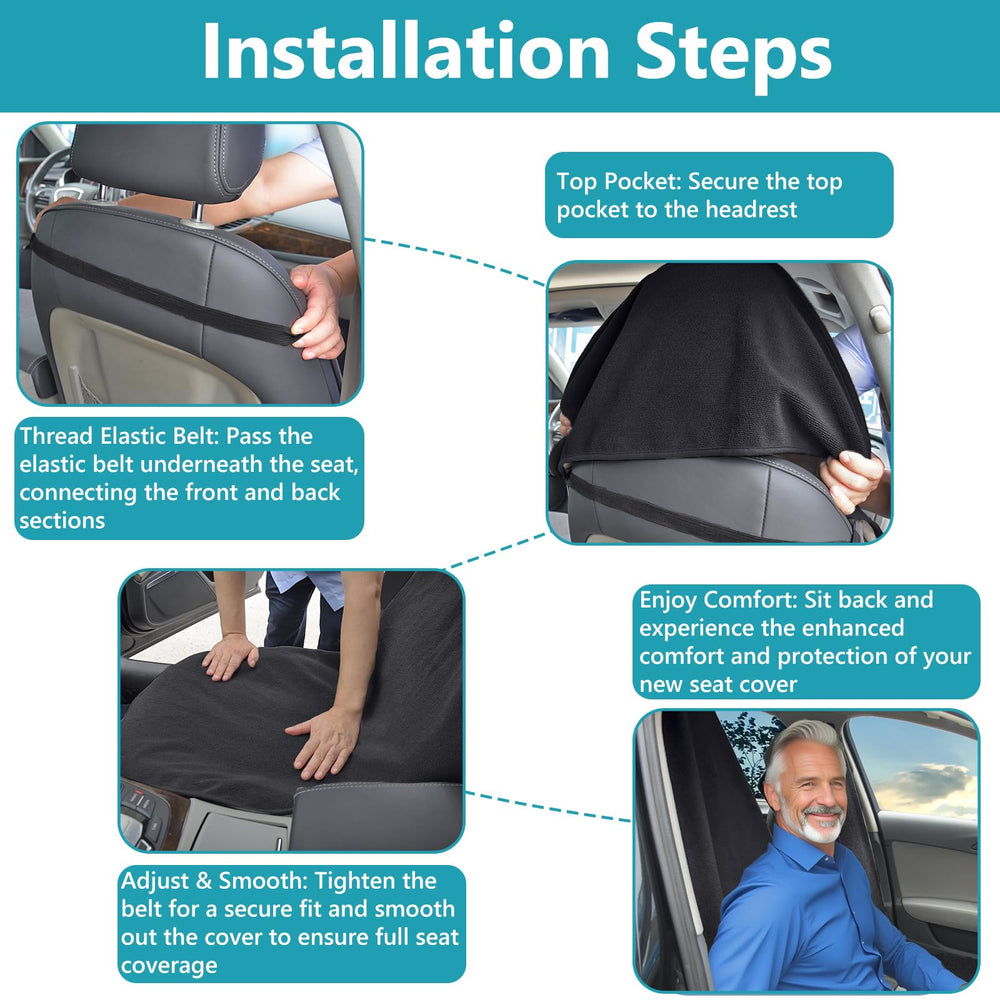 Teuaktty label and elastic strap detail for quick secure installation